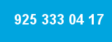 925 333 04 17 925 333 04 17